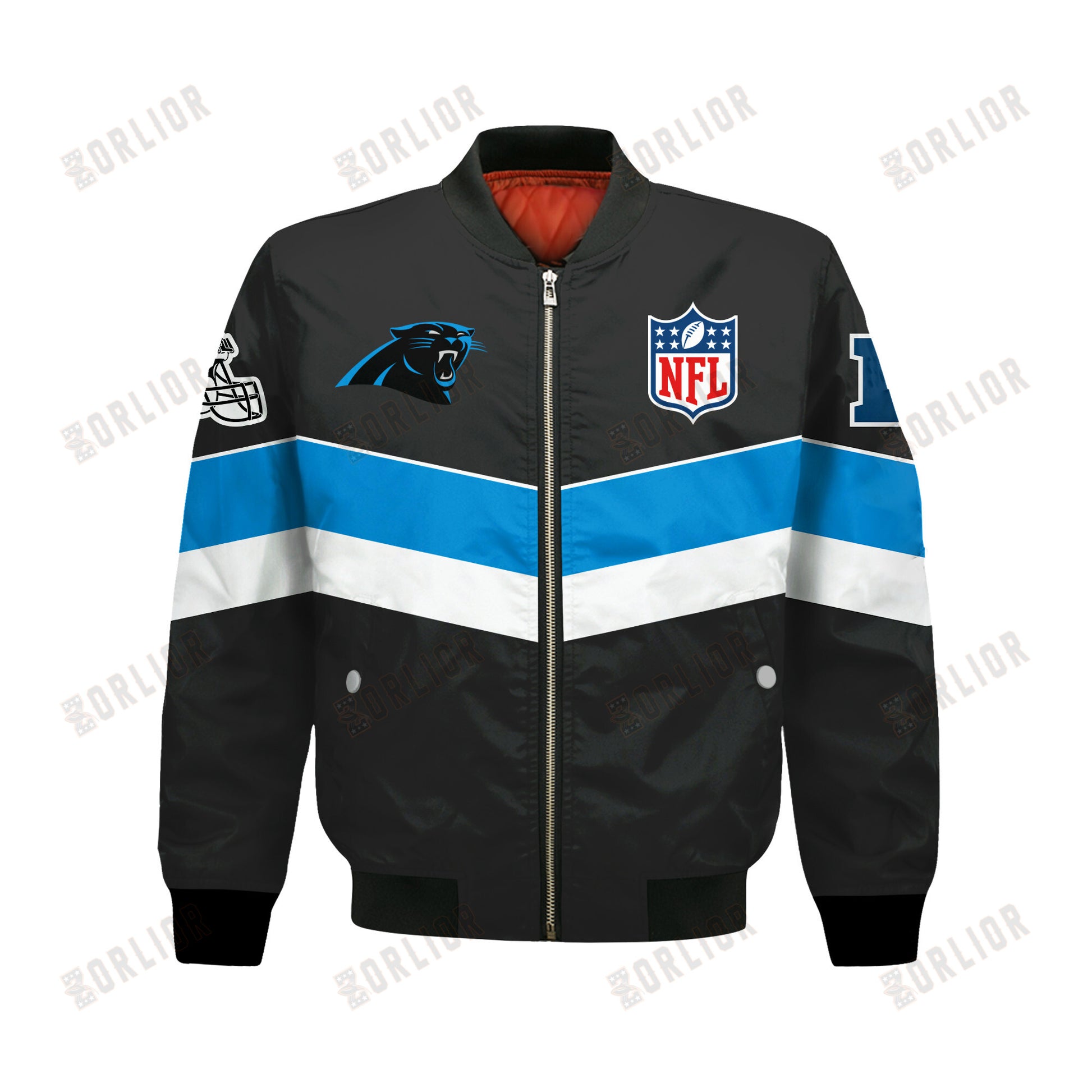 Carolina Panthers Football Team 2024 - 25 Unstoppable Bomber Jacket
