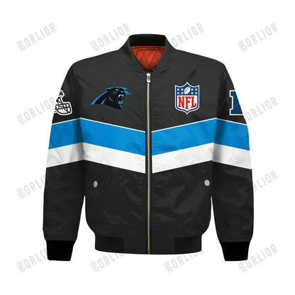 Carolina Panthers Football Team 2024 - 25 Unstoppable Bomber Jacket