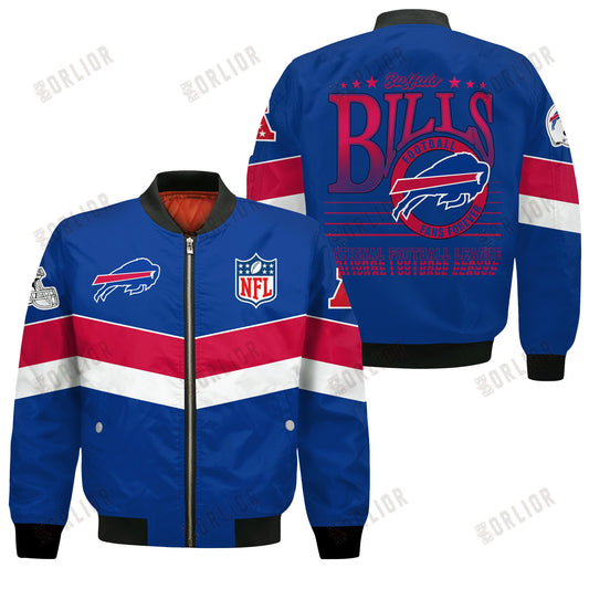 Buffalo Bills Football Team 2024 - 25 Unstoppable Bomber Jacket