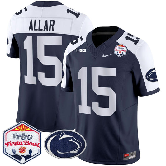 Penn State Nittany Lions 2024 The Fiesta Bowl Patch Vapor Limited Jersey - All Stitched