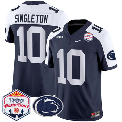 Penn State Nittany Lions 2024 The Fiesta Bowl Patch Vapor Limited Jersey - All Stitched