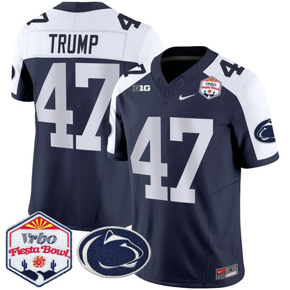Penn State Nittany Lions 2024 The Fiesta Bowl Patch Vapor Limited Jersey - All Stitched
