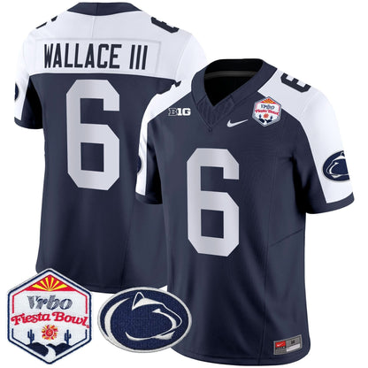 Penn State Nittany Lions 2024 The Fiesta Bowl Patch Vapor Limited Jersey - All Stitched