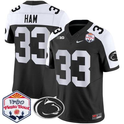 Penn State Nittany Lions 2024 The Fiesta Bowl Patch Vapor Limited Jersey - All Stitched