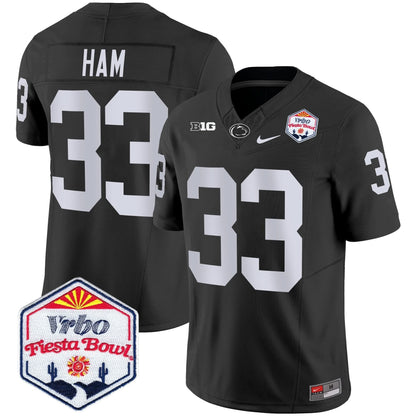Penn State Nittany Lions 2024 The Fiesta Bowl Patch Vapor Limited Jersey - All Stitched