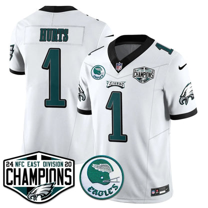 Philadelphia Ealges 2024 NFC East Division Champions Jersey - All Stitched
