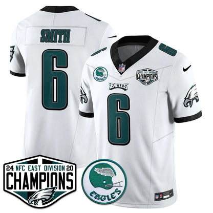 Philadelphia Ealges 2024 NFC East Division Champions Jersey - All Stitched