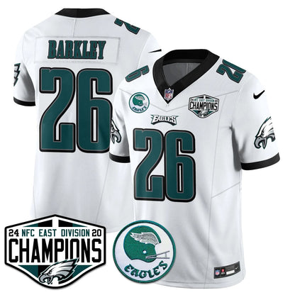 Philadelphia Ealges 2024 NFC East Division Champions Jersey - All Stitched