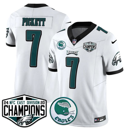 Philadelphia Ealges 2024 NFC East Division Champions Jersey - All Stitched