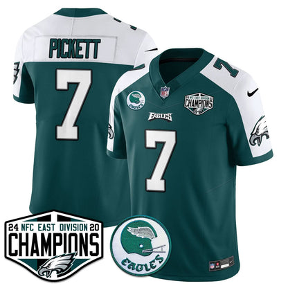 Philadelphia Ealges 2024 NFC East Division Champions Jersey - All Stitched