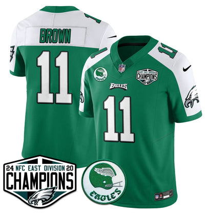 Philadelphia Ealges 2024 NFC East Division Champions Jersey - All Stitched