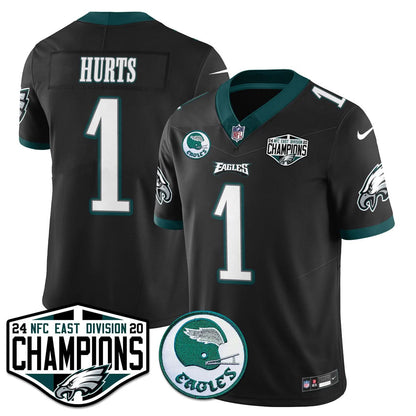 Philadelphia Ealges 2024 NFC East Division Champions Jersey - All Stitched