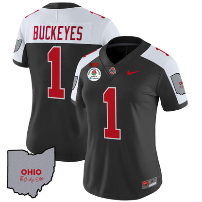 Women's Ohio State Buckeyes Rose Bowl Vapor Limited Jersey V3 - Stitched