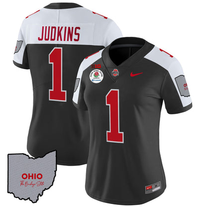 Women's Ohio State Buckeyes Rose Bowl Vapor Limited Jersey V3 - Stitched