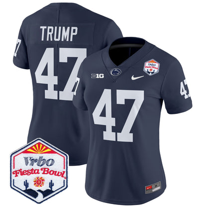 Women's Penn State Nittany Lions 2024 The Fiesta Bowl Patch Vapor Limited Jersey - All Stitched