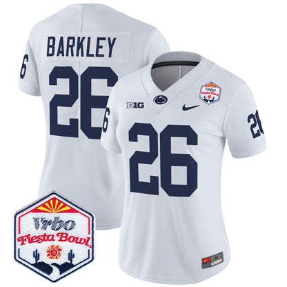 Women's Penn State Nittany Lions 2024 The Fiesta Bowl Patch Vapor Limited Jersey - All Stitched