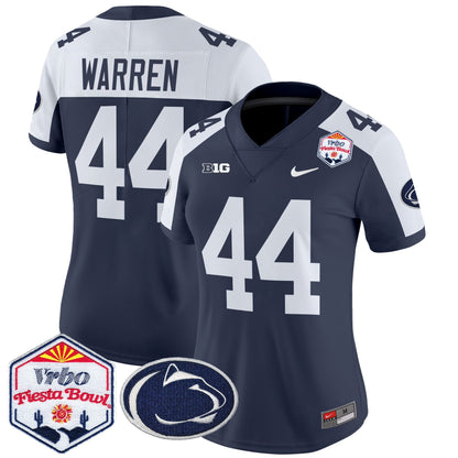 Women's Penn State Nittany Lions 2024 The Fiesta Bowl Patch Vapor Limited Jersey - All Stitched