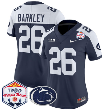 Women's Penn State Nittany Lions 2024 The Fiesta Bowl Patch Vapor Limited Jersey - All Stitched