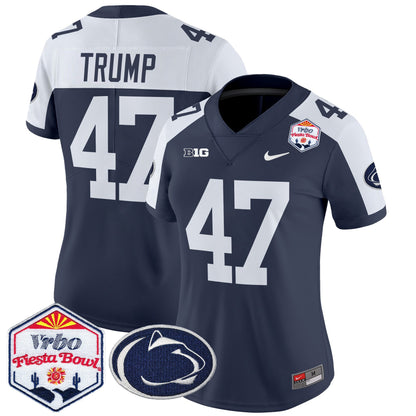 Women's Penn State Nittany Lions 2024 The Fiesta Bowl Patch Vapor Limited Jersey - All Stitched