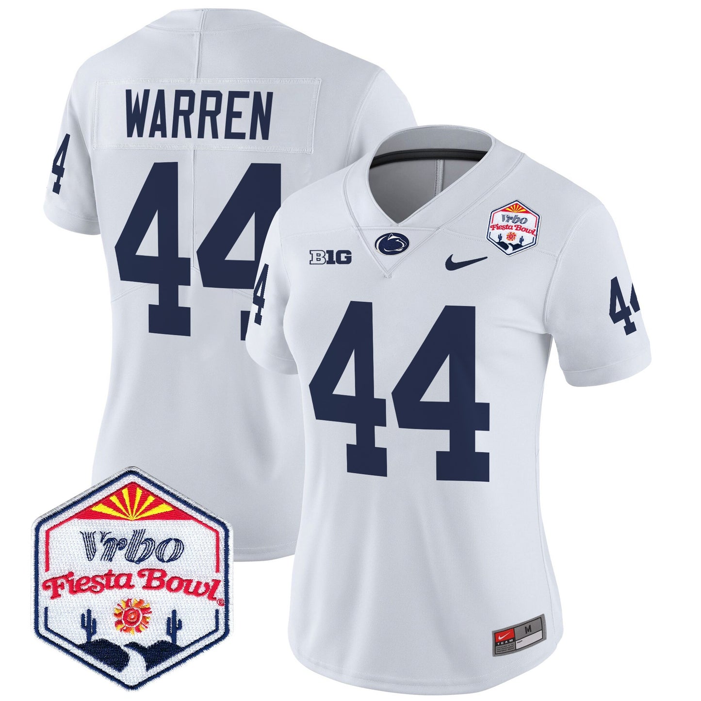 Women's Penn State Nittany Lions 2024 The Fiesta Bowl Patch Vapor Limited Jersey - All Stitched