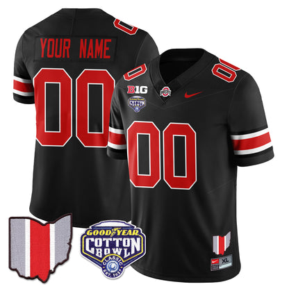 Custom Gender/Name Ohio State Buckeyes 2024 Cotton Bowl Classic Jersey - All Stitched