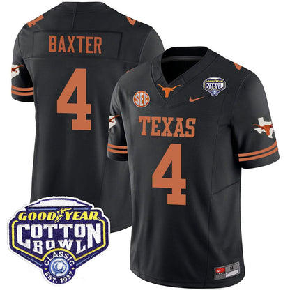 Texas Longhorns 2024 Cotton Bowl Classic Jersey - All Stitched