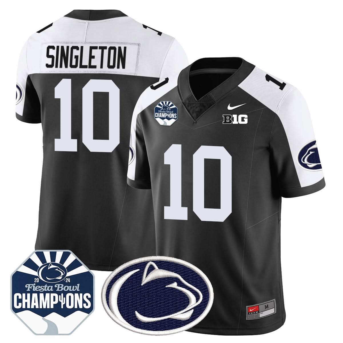 Penn State Nittany Lions 2024 Fiesta Bowl Champions Jersey - All Stitched