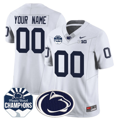 Custom Gender/Name Penn State Nittany Lions 2024 Fiesta Bowl Champions Jersey - All Stitched