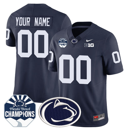 Custom Gender/Name Penn State Nittany Lions 2024 Fiesta Bowl Champions Jersey - All Stitched