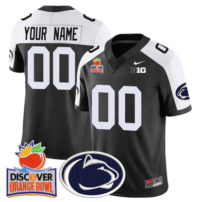 Custom Gender/Name Penn State Nittany Lions 2024 Orange Bowl Jersey N1 - All Stitched