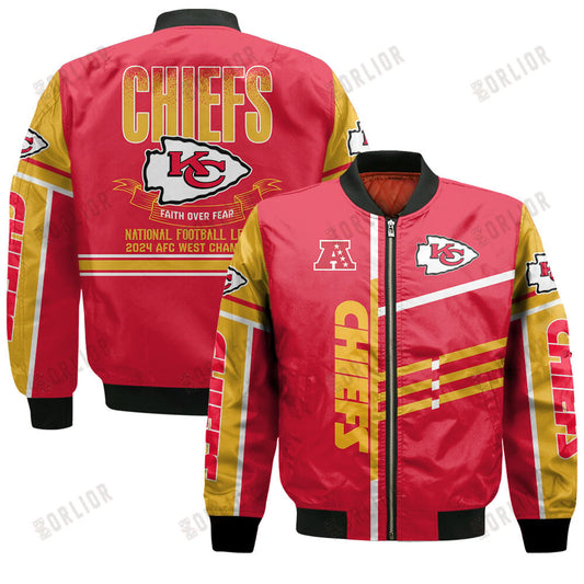 Kansas City Chiefs AFC West Champions 2024 Unique Bomber Jacket