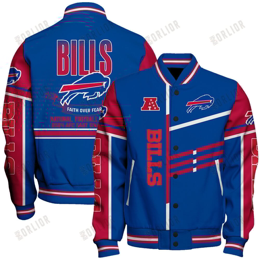 Buffalo Bills AFC East Champions 2024 Unique Varsity Jacket