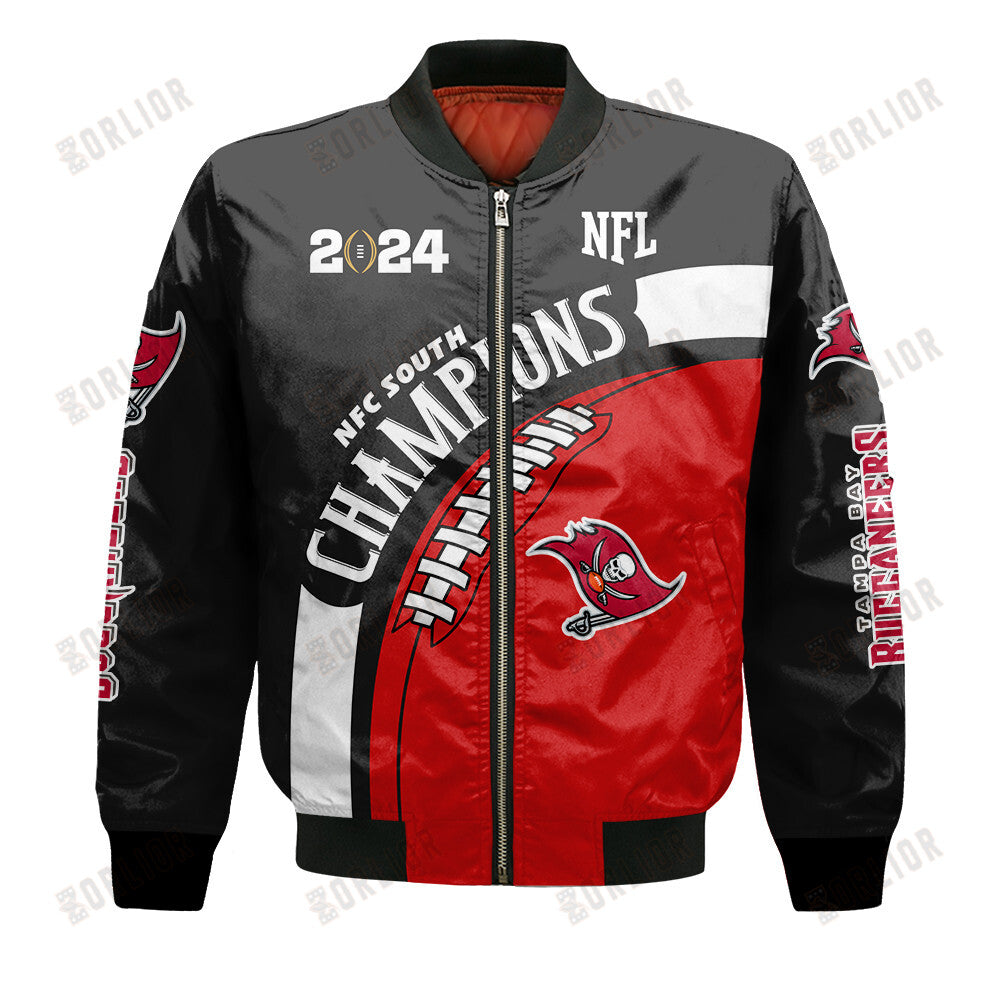 Tampa Bay Buccaneers NFC South Champions 2024 New Design Bomber Jacket