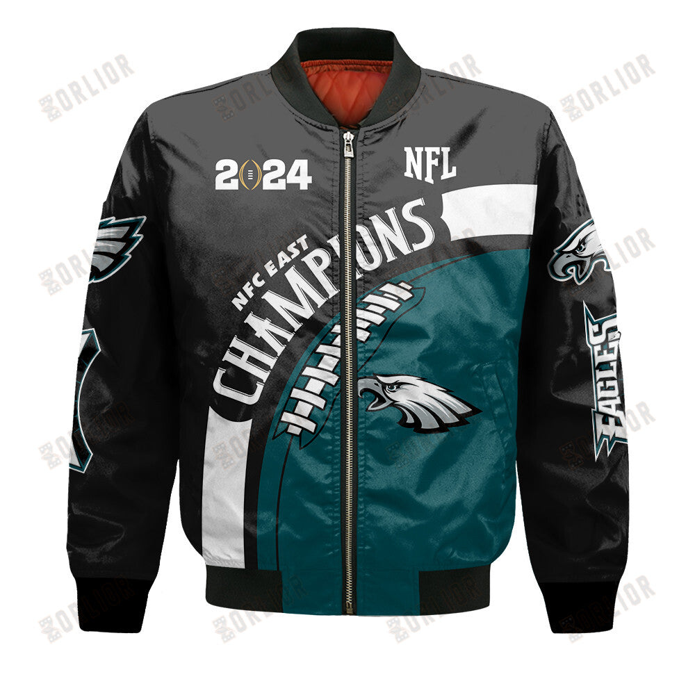 Philadephia Eagles NFC East Champions 2024 New Design Bomber Jacket