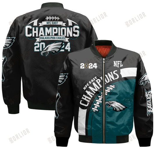 Philadephia Eagles NFC East Champions 2024 New Design Bomber Jacket