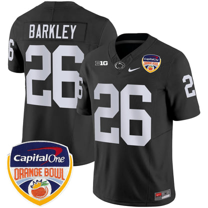 Penn State Nittany Lions Orange Bowl Patch Vapor Limited Jersey - All Stitched