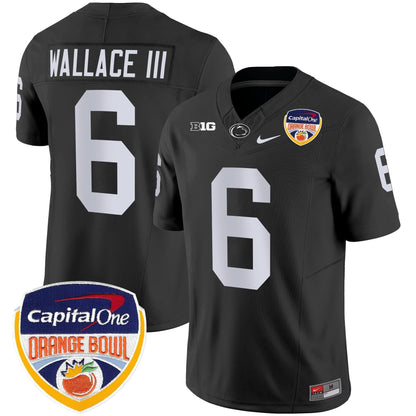 Penn State Nittany Lions Orange Bowl Patch Vapor Limited Jersey - All Stitched