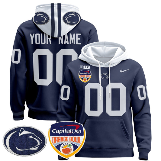 Penn State Nittany Lions Orange Bowl Custom Pullover Hoodie