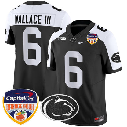 Penn State Nittany Lions Orange Bowl Patch Vapor Limited Jersey - All Stitched