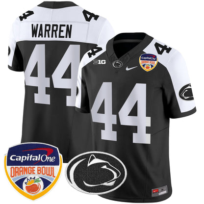 Penn State Nittany Lions Orange Bowl Patch Vapor Limited Jersey - All Stitched