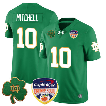 Notre Dame Fighting Irish  2024 Orange Bowl Jersey - All Stitched