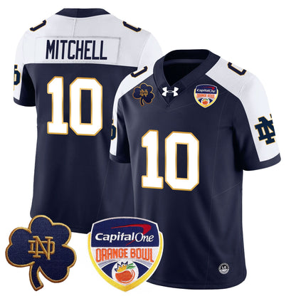Notre Dame Fighting Irish  2024 Orange Bowl Jersey - All Stitched