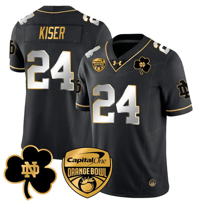 Notre Dame Fighting Irish 2025 Orange Bowl Jersey - All Stitched