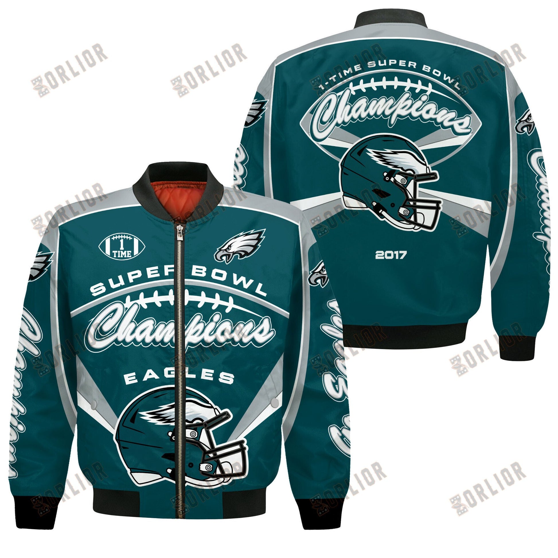 Philadelphia Eagles Super Bowl Champions We'll Always Be Together Bomber Jacket