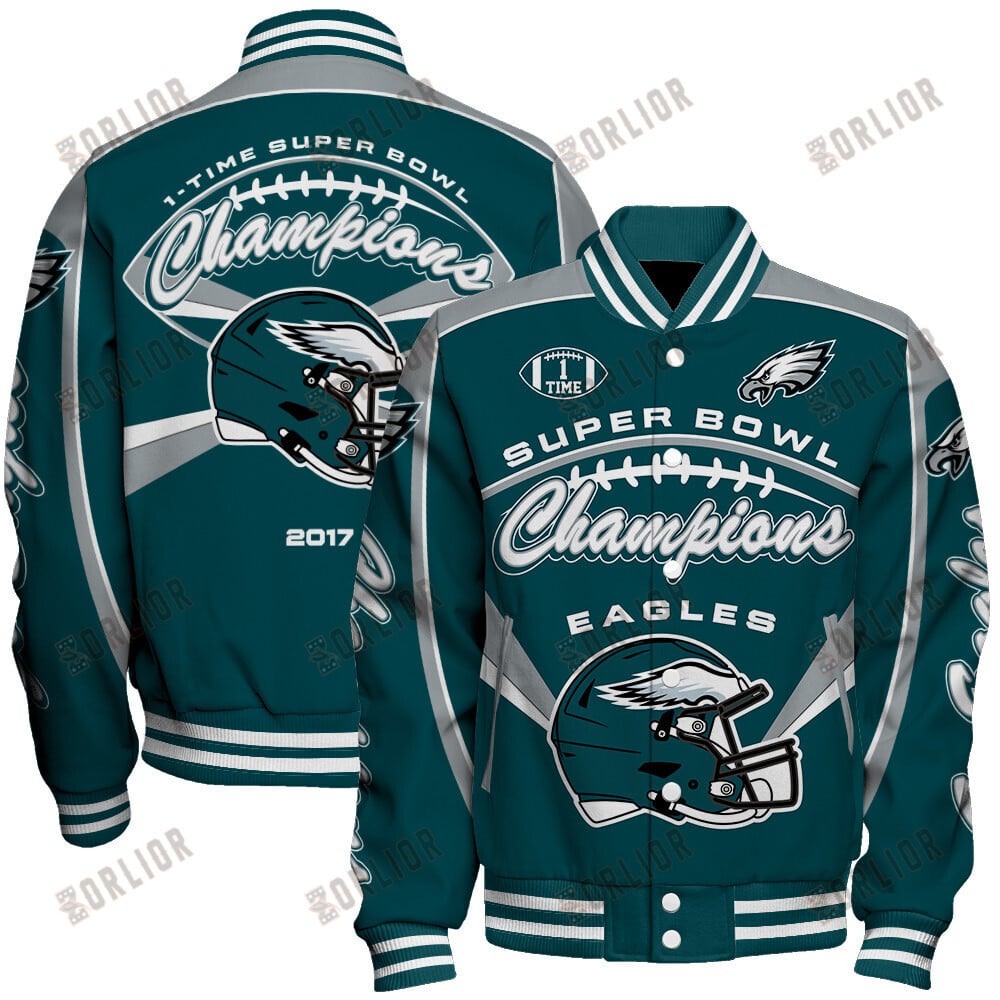 Philadelphia Eagles Super Bowl Champions We'll Always Be Together Varsity Jacket