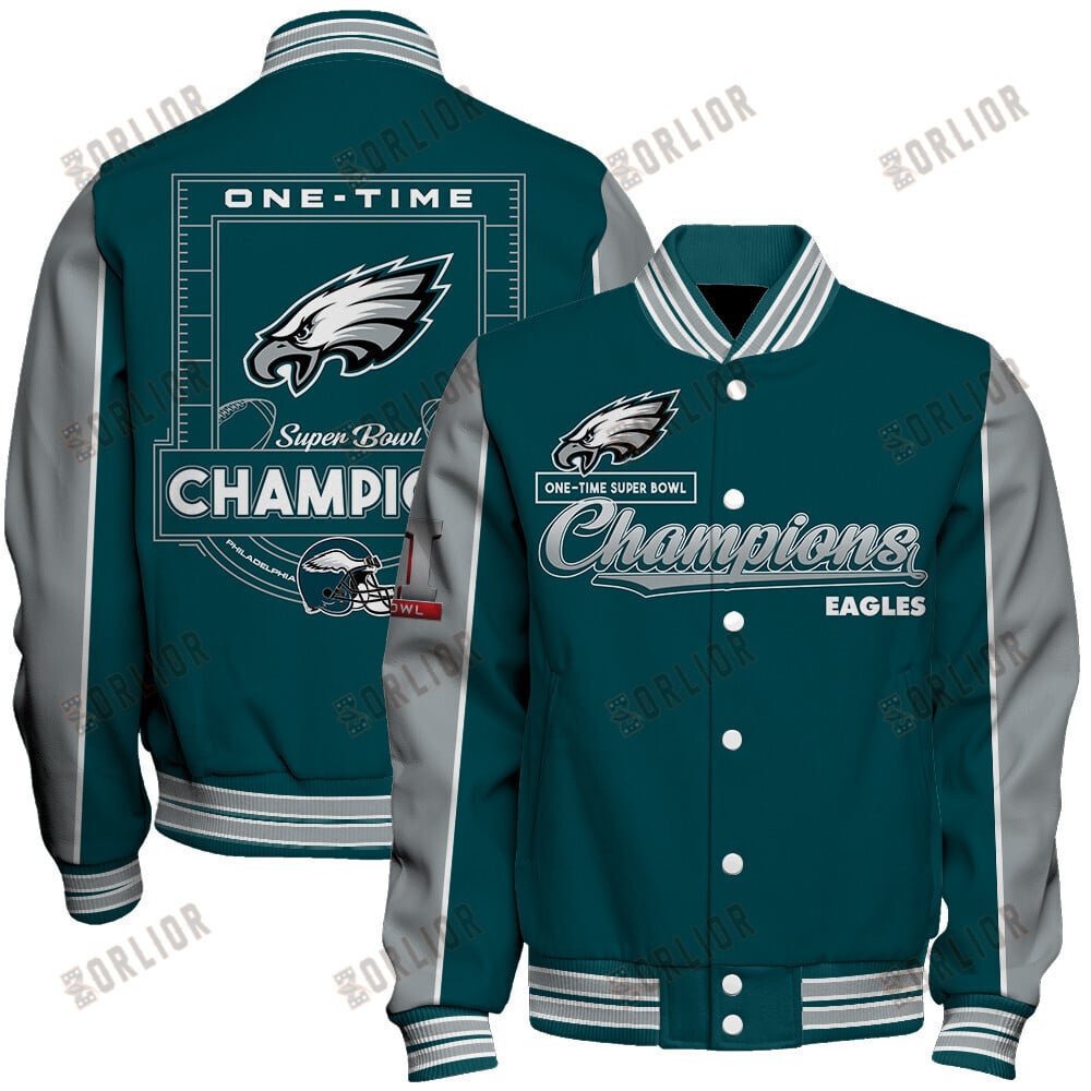 Philadelphia Eagles Super Bowl Champions Live For These Colors Varsity Jacket