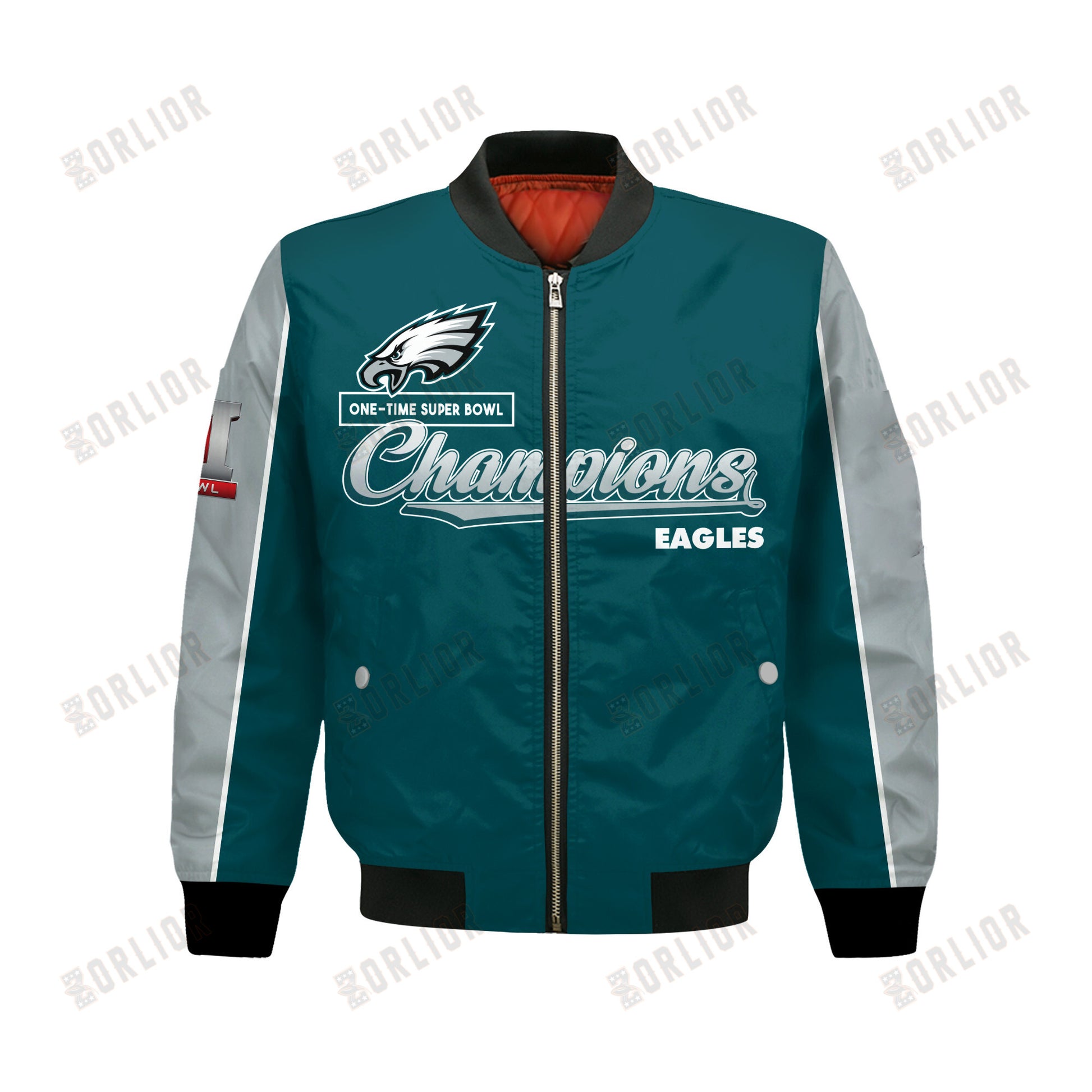 Philadelphia Eagles Super Bowl Champions Live For These Colors Bomber Jacket