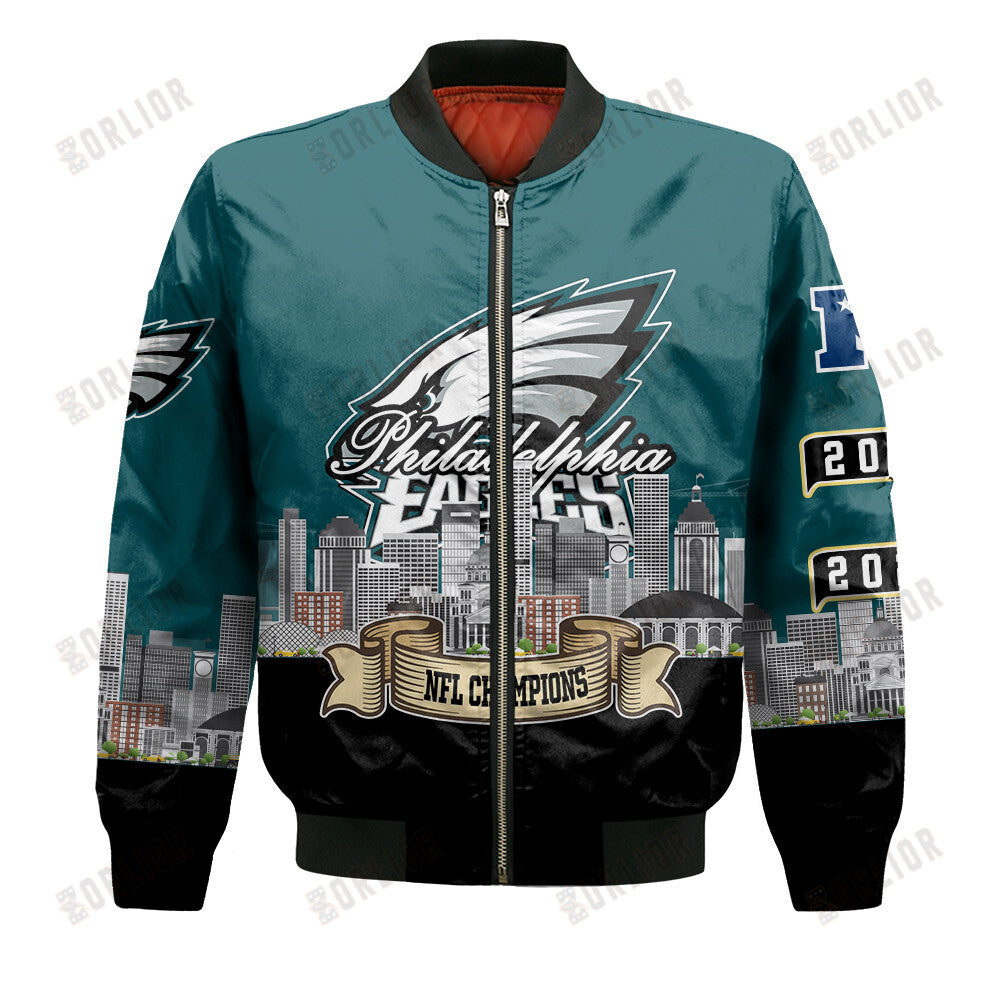 Philadelphia Eagles Super Bowl Champions History Is Still Continuing Bomber Jacket