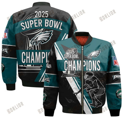 Philadelphia Eagles Super Bowl Champions The Story Is Far From Over Bomber Jacket