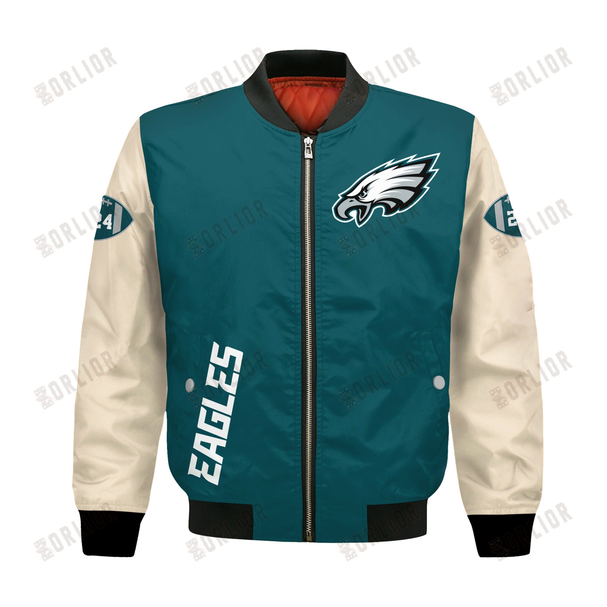 Philadelphia Eagles Super Bowl LIX Champions Where Champions Are Made Bomber Jacket